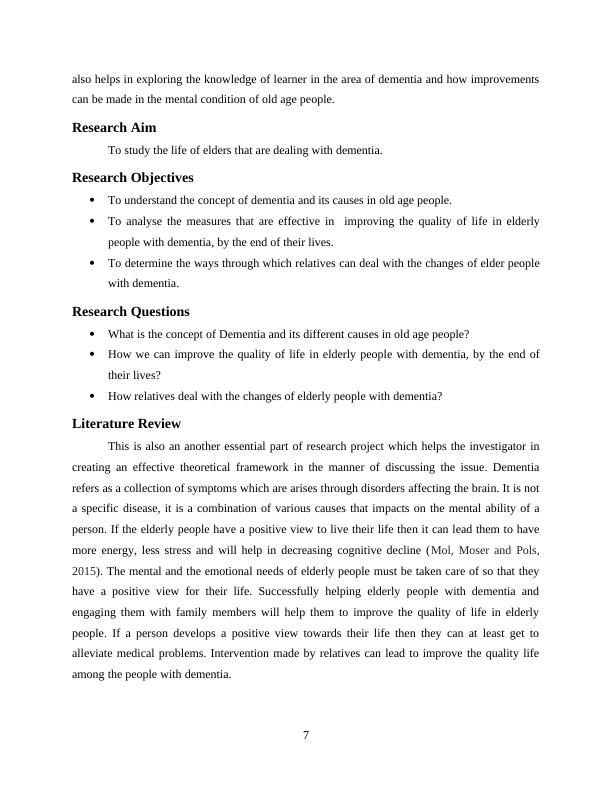 Research Project Research Proposal 1 TITLE:2 Introduction 2 Background 2 Research Objectives 3 Research Objectives 3 Research Questions 3 Literature Review3 Research Methodology 4 Overcoming Limitatio_7