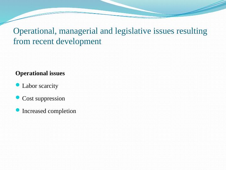 Operational, Managerial, and Legislative Issues in the Contemporary Hospitality Industry_3