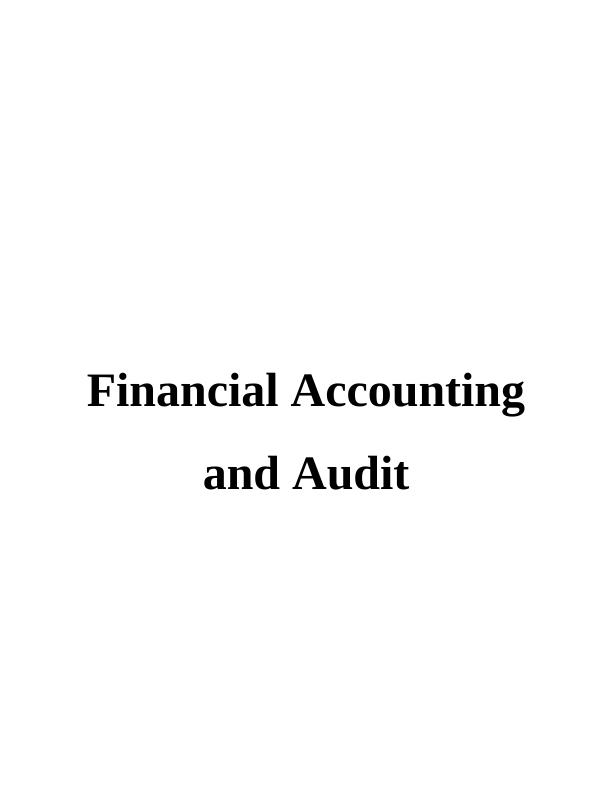 Financial Accounting and Audit_1