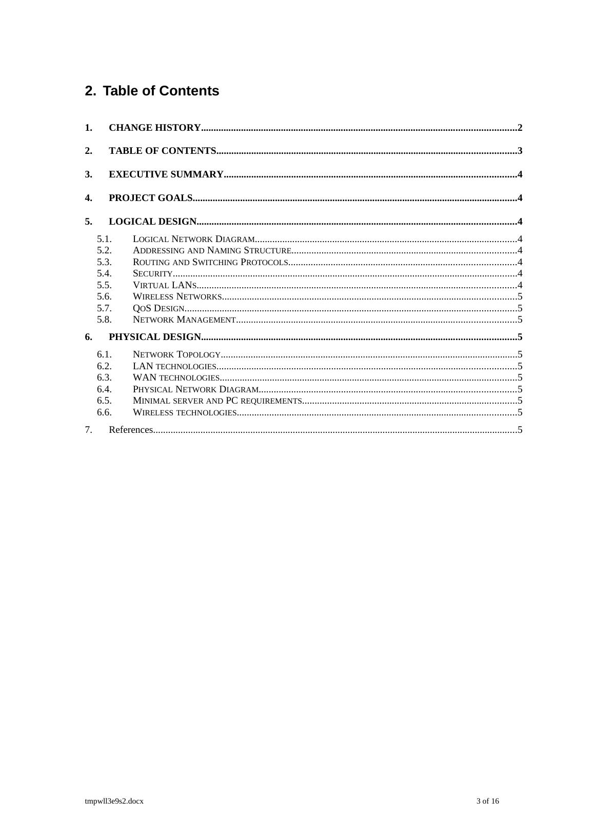 Assignment on Network Designs