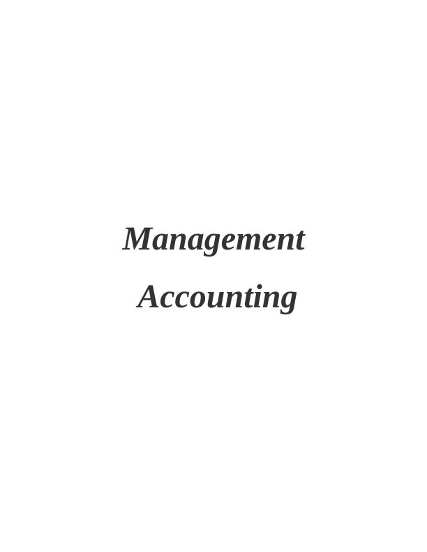 Management Accounting Systems and Reporting Methods for Connect Catering Services_1