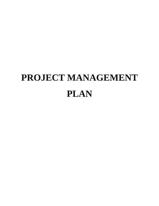 Project Management Plan - Warabrook and Maitland_1