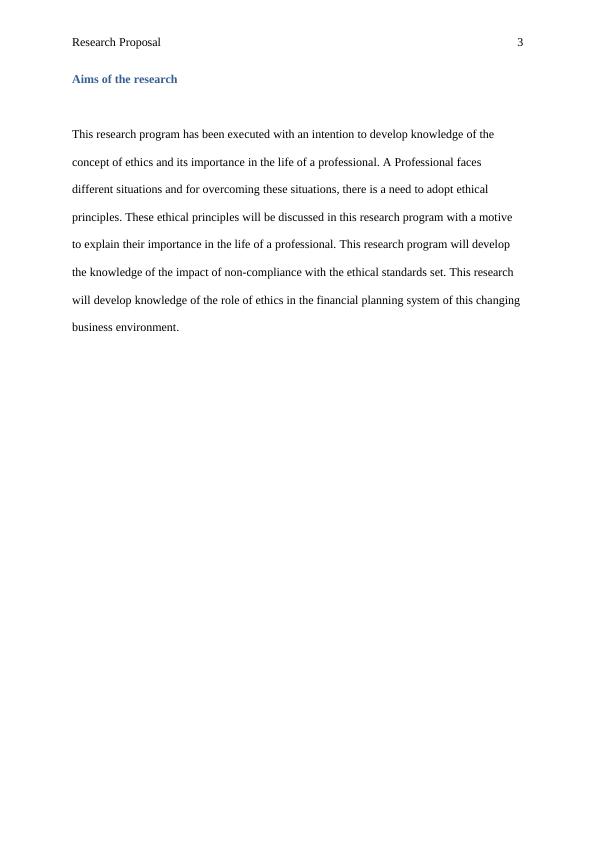 Research Proposal on Ethics in Financial Planning_4