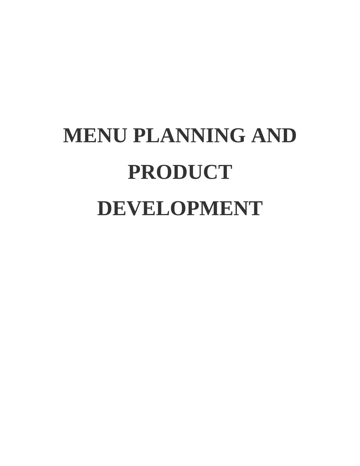 Menu Planning and Product Development Principles PDF_1