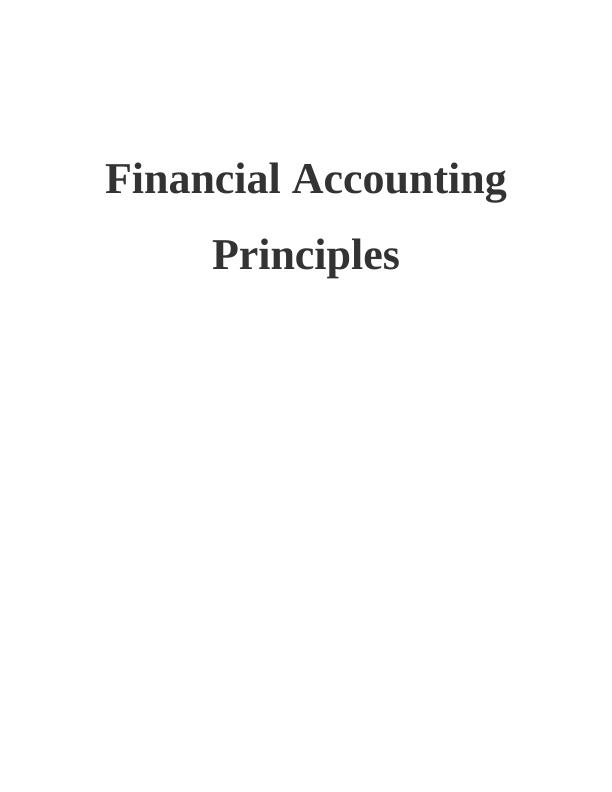 Financial Accounting Principles INTRODUCTION_1