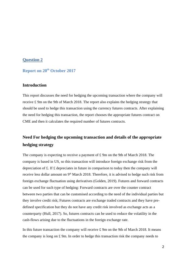 Report on Hedging and Performance of Foreign Transaction Hedge_3
