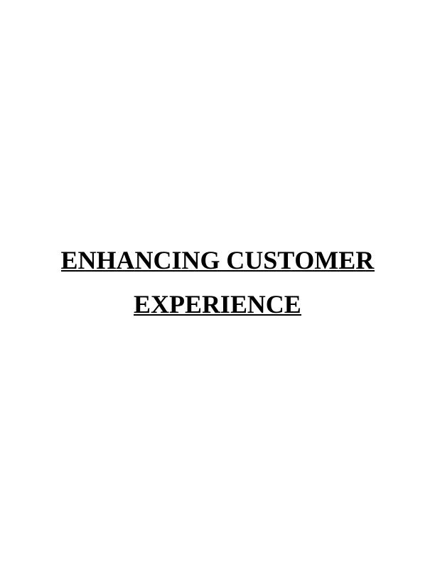 Enhancing Customer Experience - PDF_1