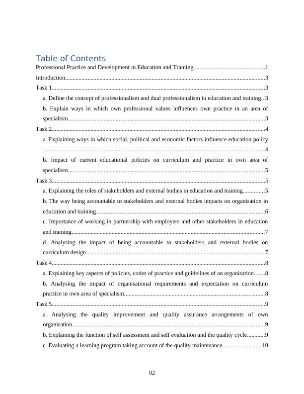 Professional Practice and Development in Education and Training Assignment (Doc)_2