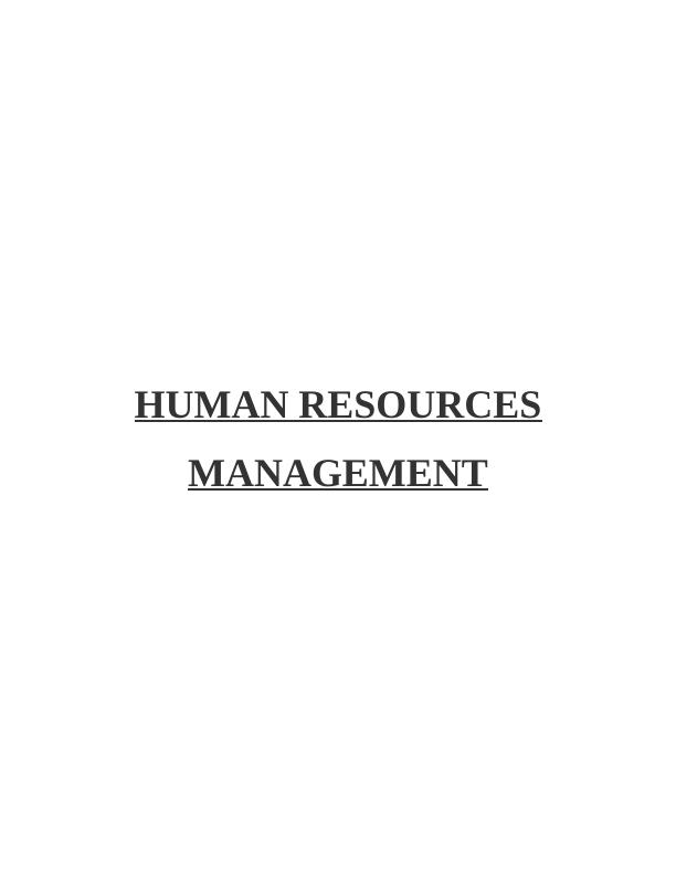 Human Resources Management in Amazon_1