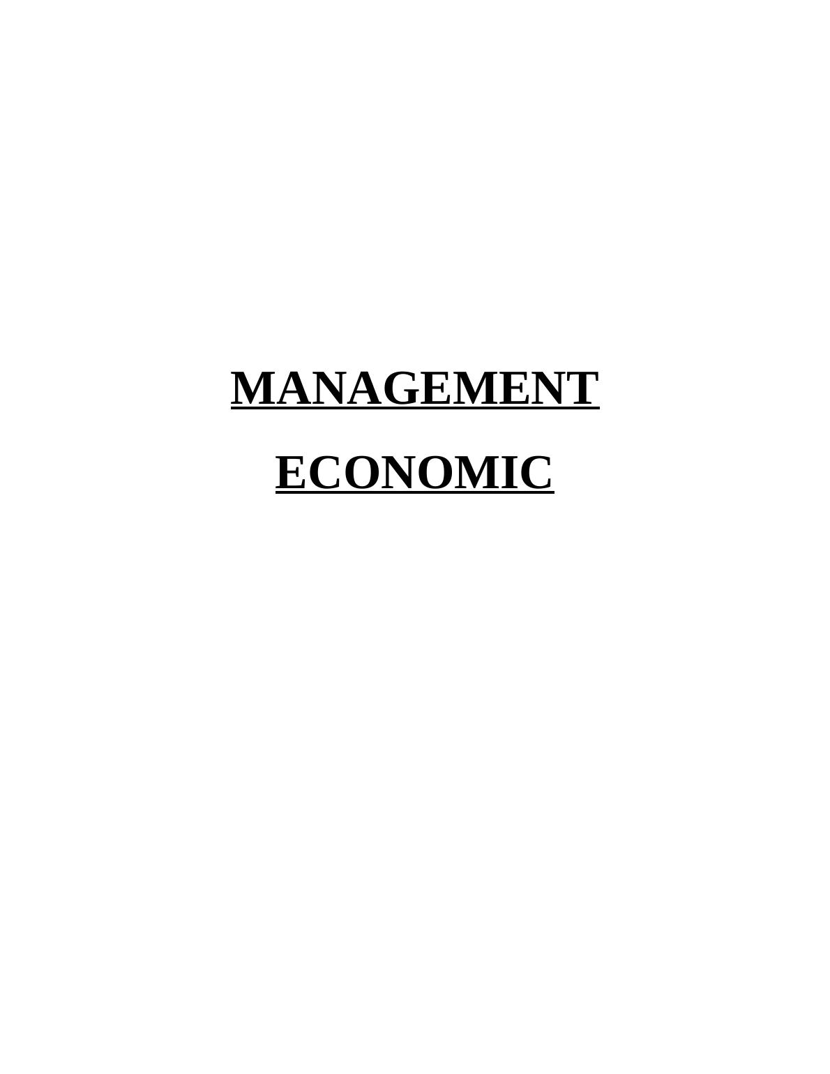 Management Economics: Apple iPad Pro Market Analysis_1