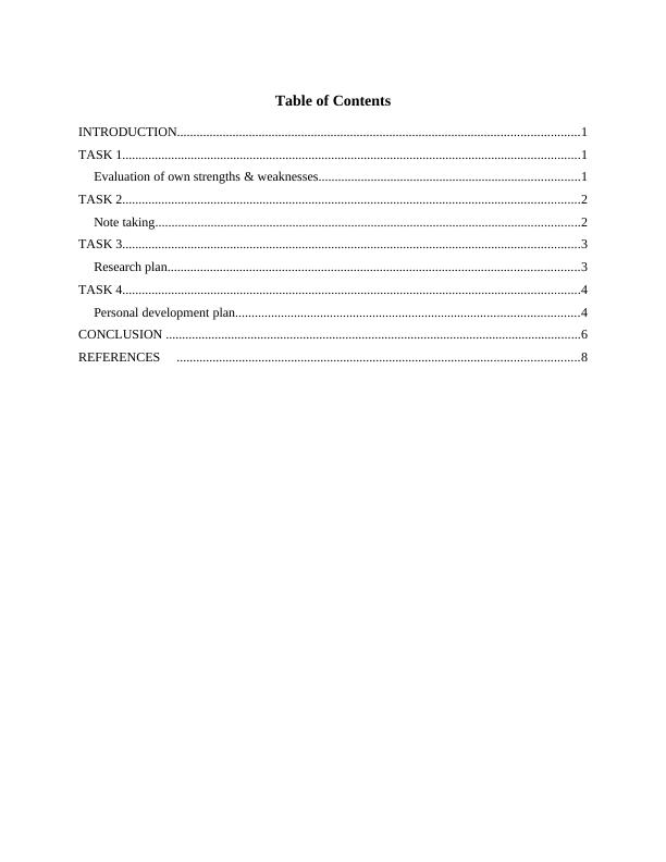 Evaluation of Own Strengths & Weaknesses - PDF_2