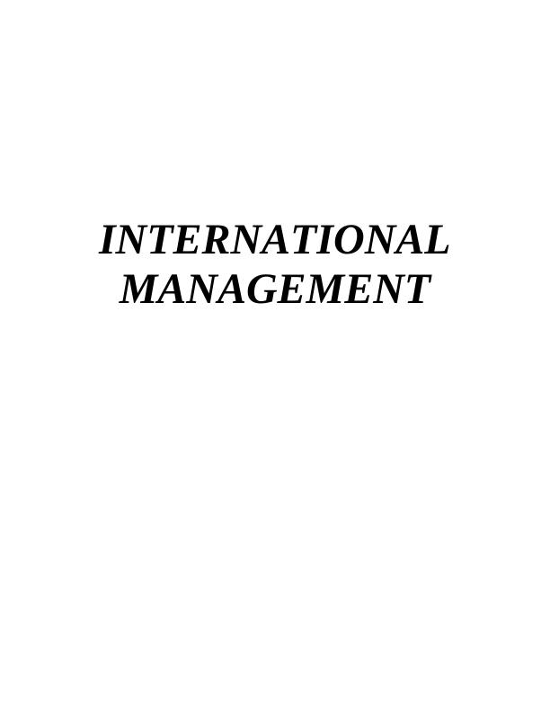 Evidence of Expatriate Failure and Factors for Success in International Management_1