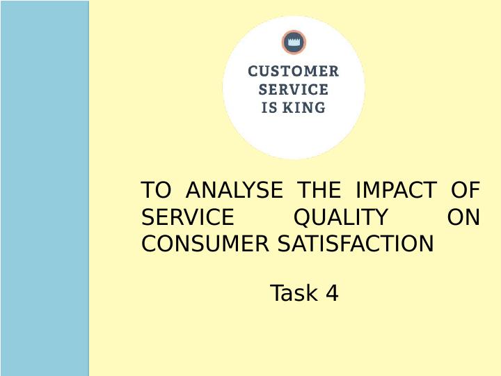 Impact of Service Quality on Consumer Satisfaction: A Study on Hilton Hotels_1