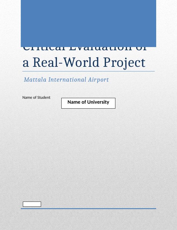 Mattala International Airport Assignment_1