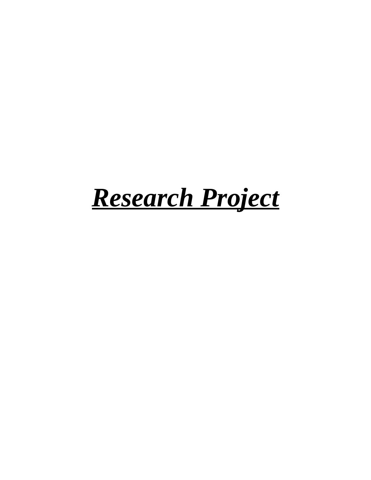 research-project