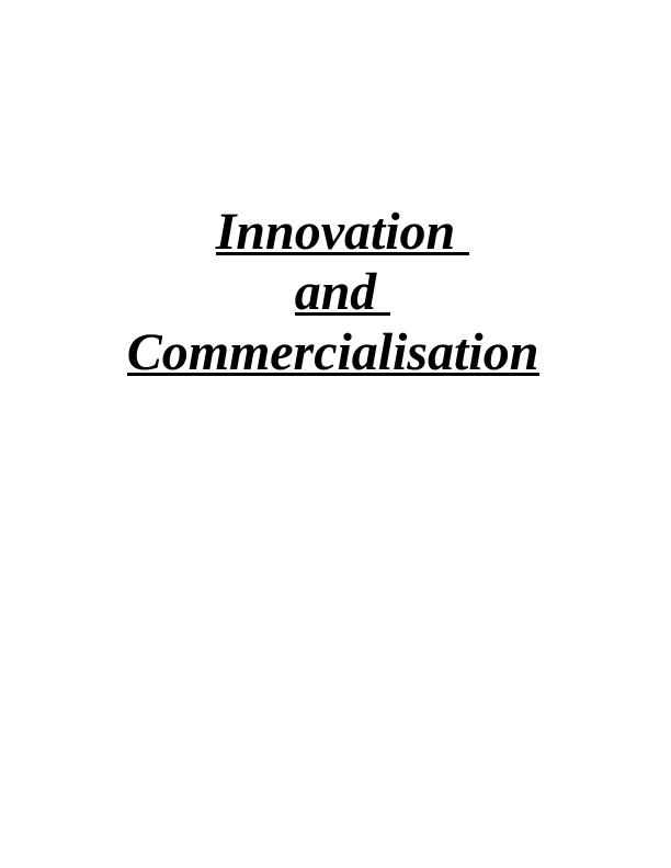 Innovation and Commercialisation - Burberry Assignment_1