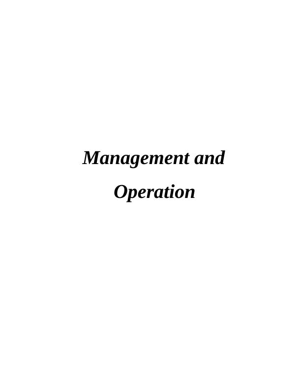 Management & Leadership Theories | M&S | Assignment_1