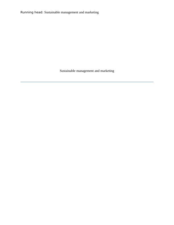 Report on Sustainable Management & Marketing (pdf)_1