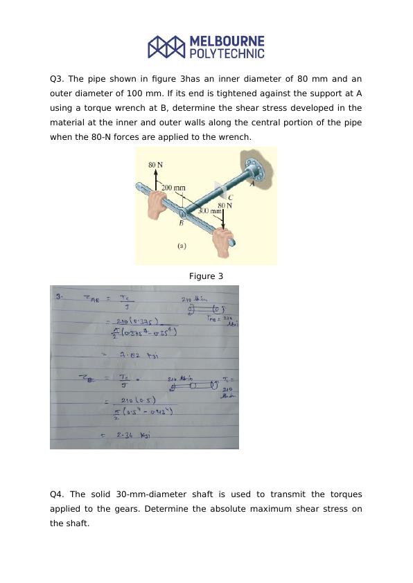 BET 201 Assignment on Mechanics of Structure_3