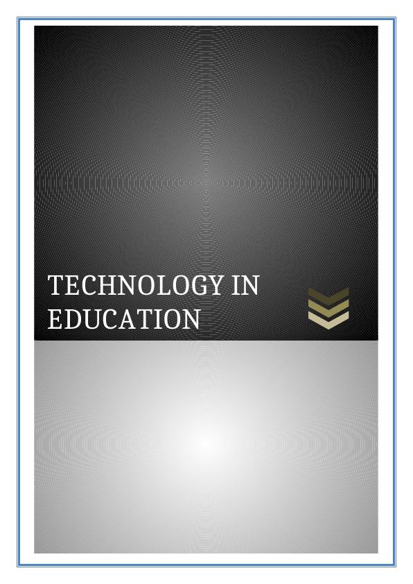 Role of Technology in Education Essay PDF 2022_1
