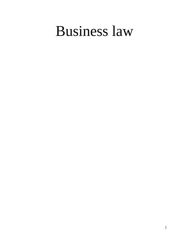 Business Law in UK_1