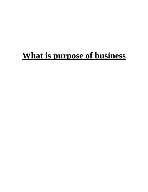 (Solution) Purpose of Business – PDF_1