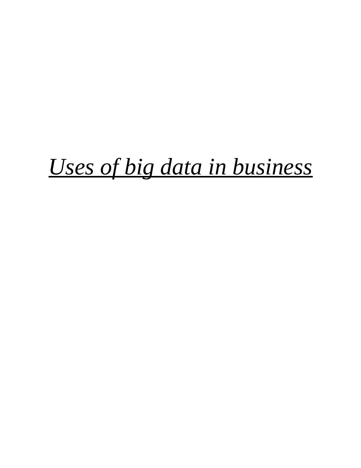 Big Data Assignment (Solution)_1