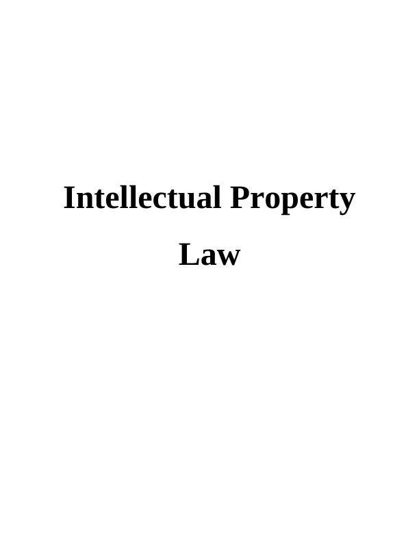 Intellectual Property Law Assignment - Tablex Inc_1