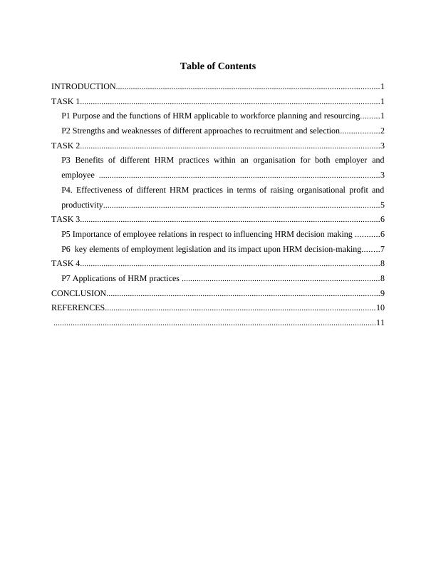 Purpose and Function of HRM - Report_2