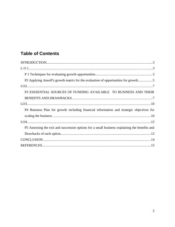 Techniques for Evaluating Growth Opportunities Assignment_4