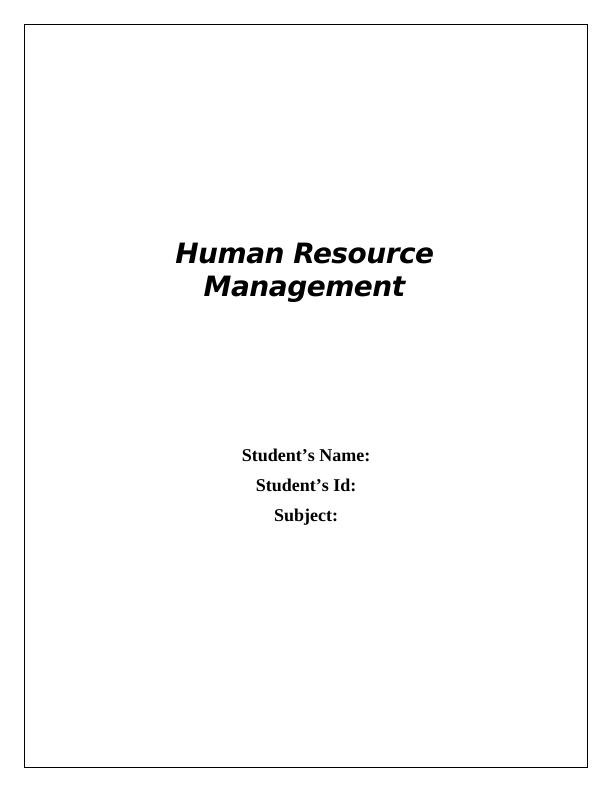 Comparing and Contrasting Human Resource Mission Statements