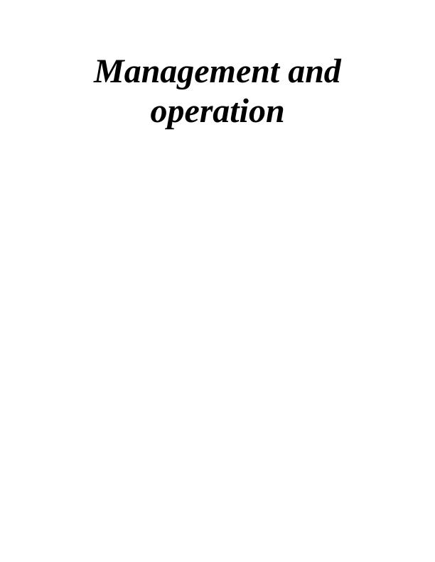 Roles and Characteristics of Leader and Manager in Operations Management_1