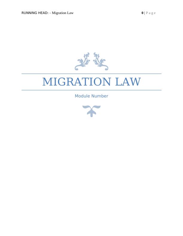 Migration Law Act 1994 in Australia_1