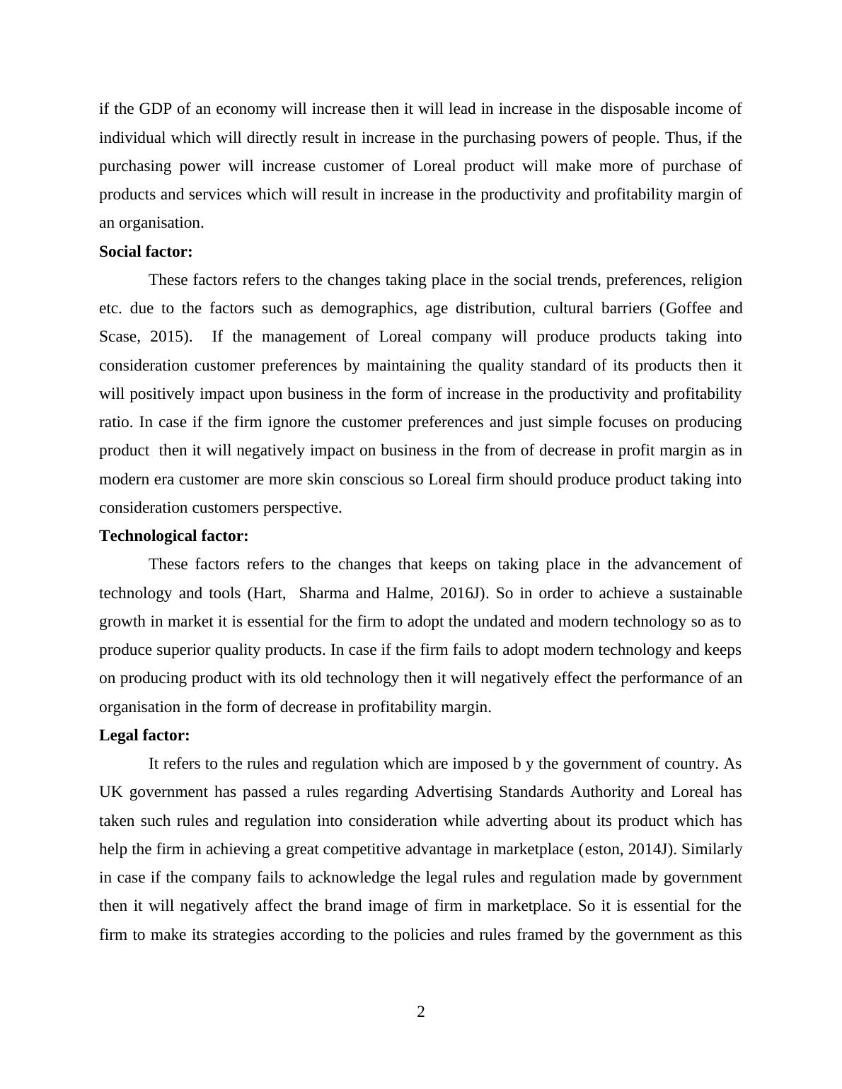 Pestle and Swot Analysis of Loreal