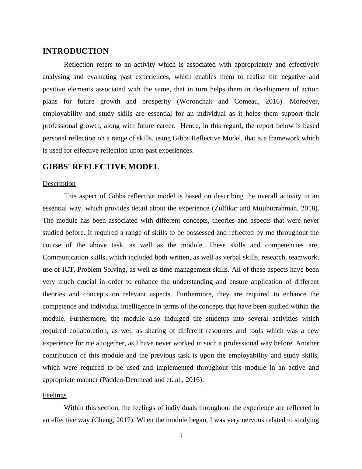 Reflective Journal on Gibbs' Reflective Model_3