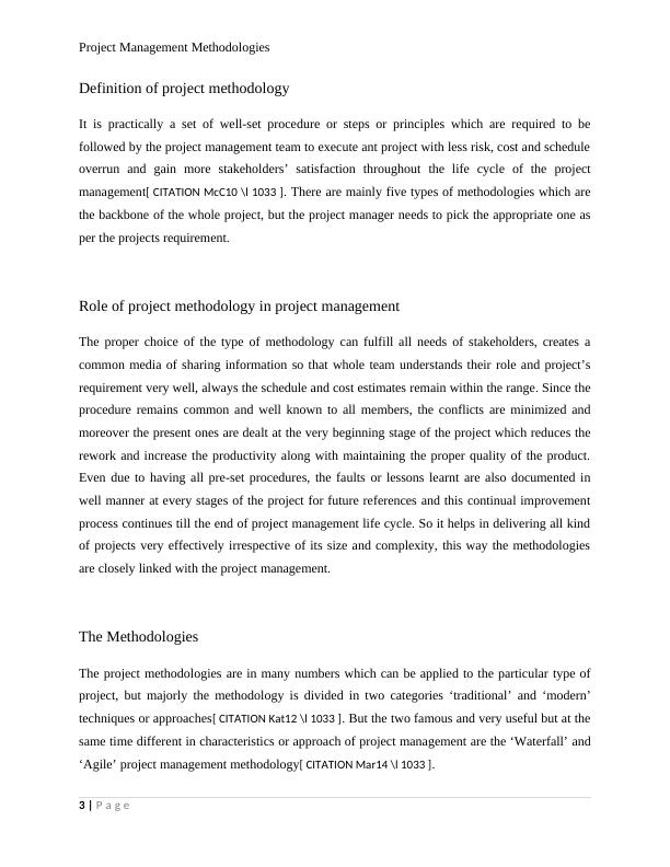 Project Management Methodologies - PROJMGNT 2001_3