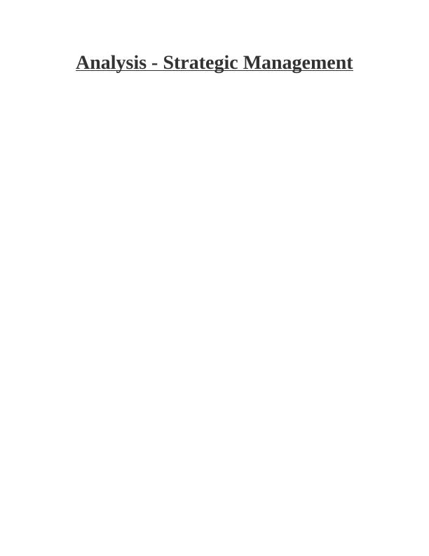 Strategic Management in the IT Industry - A Case Study of Oxylus Networks_1