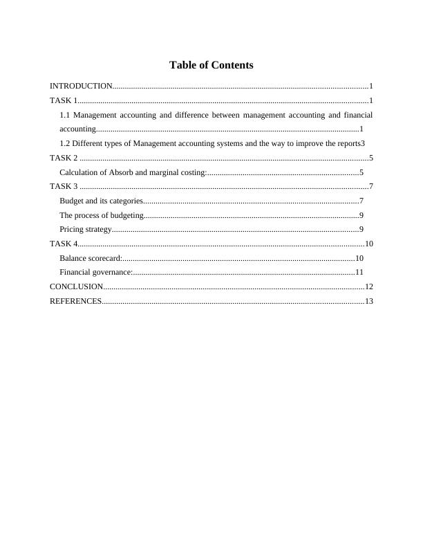 Management Accounting Assignment - Imda Tech company_2