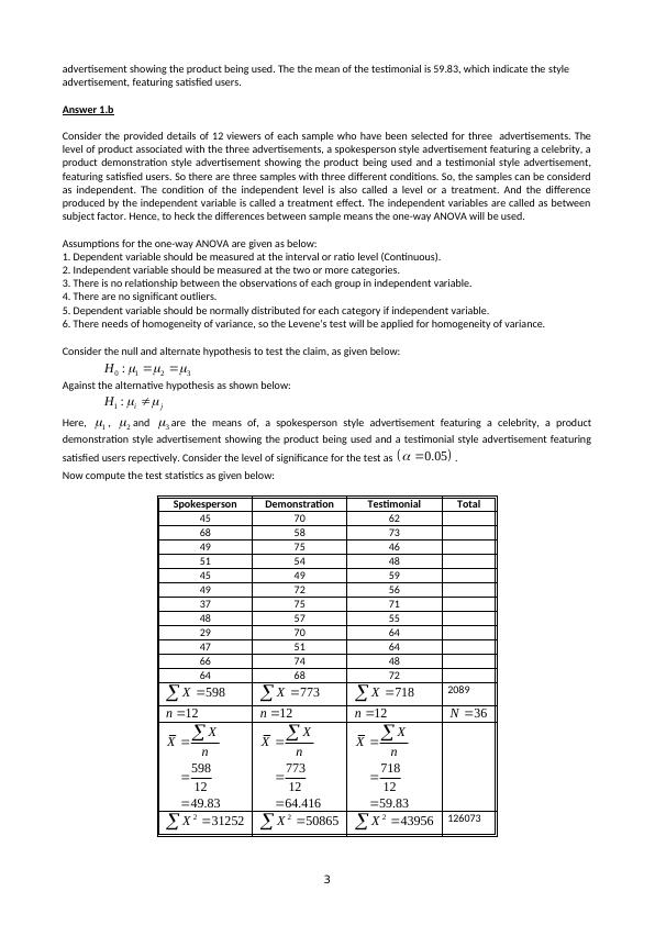 BEA140 Quantitative Methods Make Up Assignment_3