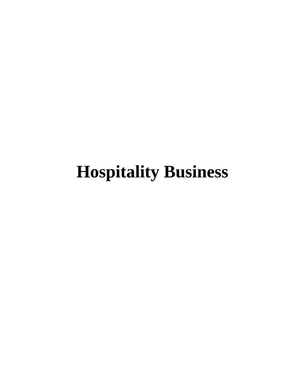 Principles of Managing and Monitoring Financial Performance in Hospitality Business_1