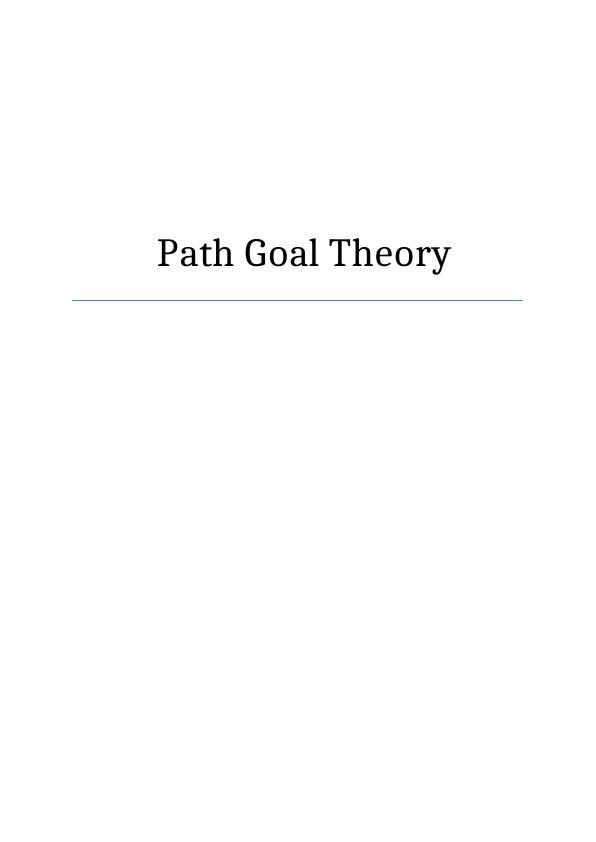Path Goal Theory_1