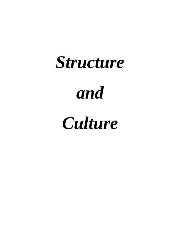 Essay: Structure and Culture of Kellogg_1
