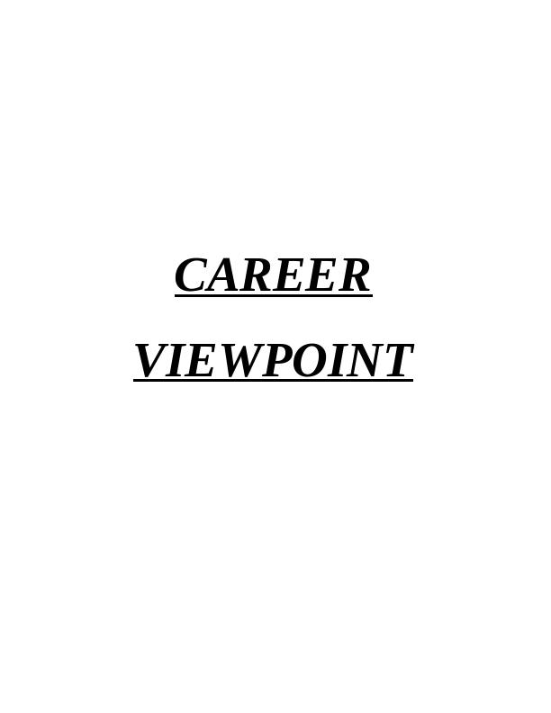 Career Viewpoint - Assignment_1