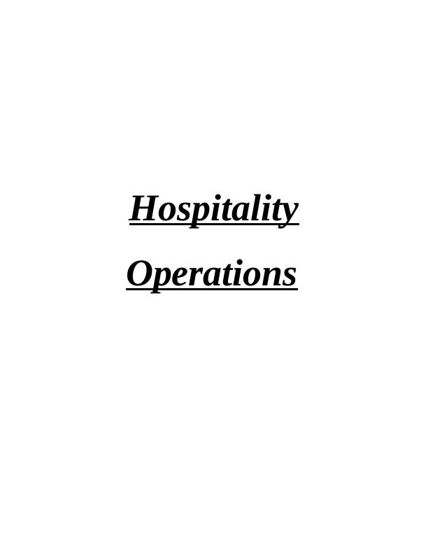 Hospitality Operations: Food Production Systems and Menu Pricing_1
