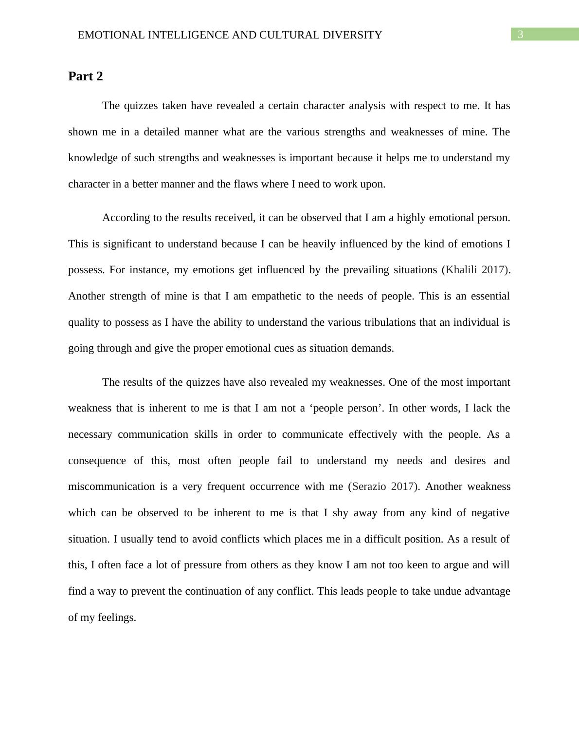 Emotional Intelligence and Cultural Diversity Essay 2022_4