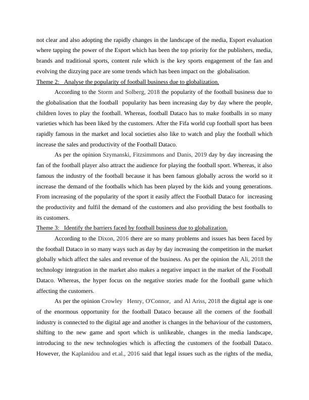 Research Project Assignment - Impact of Globalization on Football Business_5