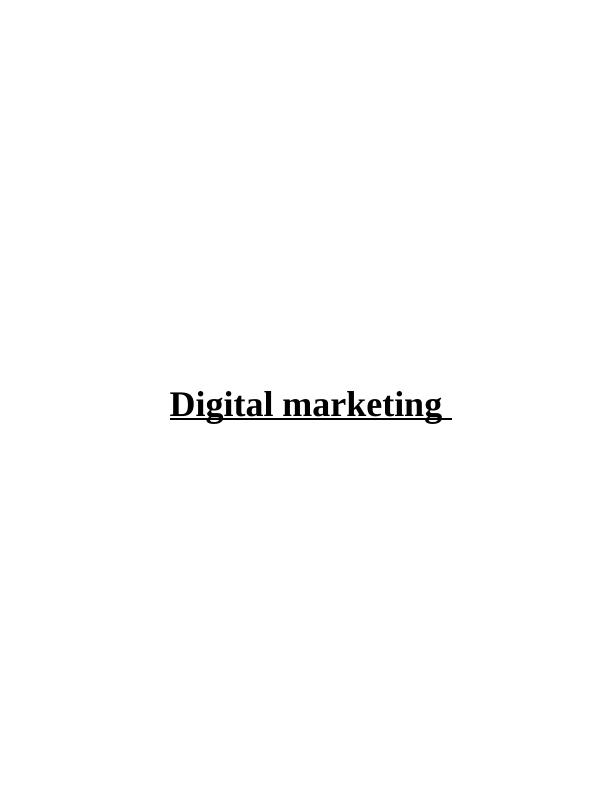 Digital Marketing: Current Practices and Strategies by Samsung_1