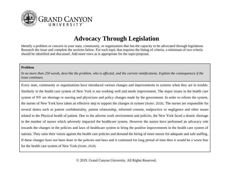 Advocacy Through Legislation Article 2022_1