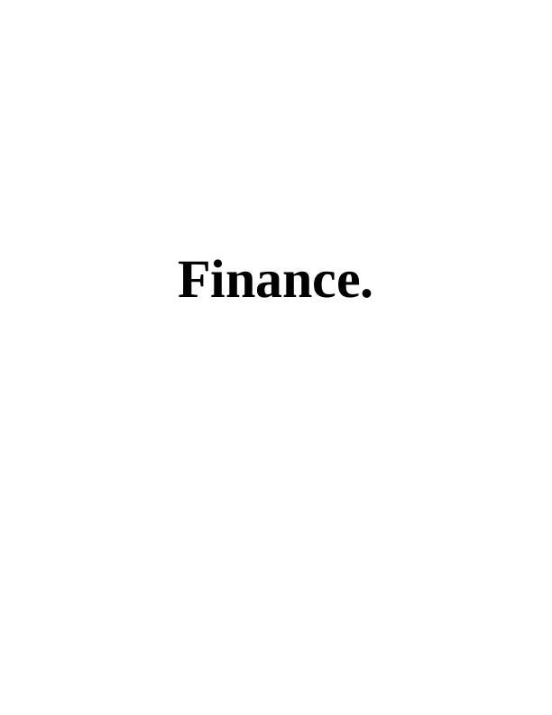 (PDF) Financial Performance Analysis Assignment_1