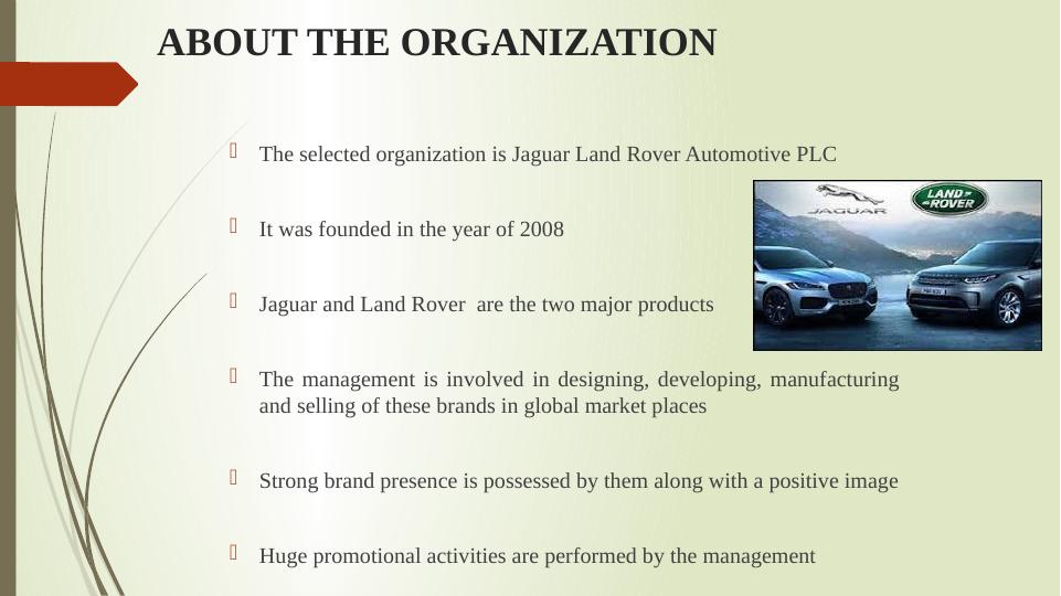 Shaping Business Opportunities for Jaguar Land Rover Automotive PLC_2